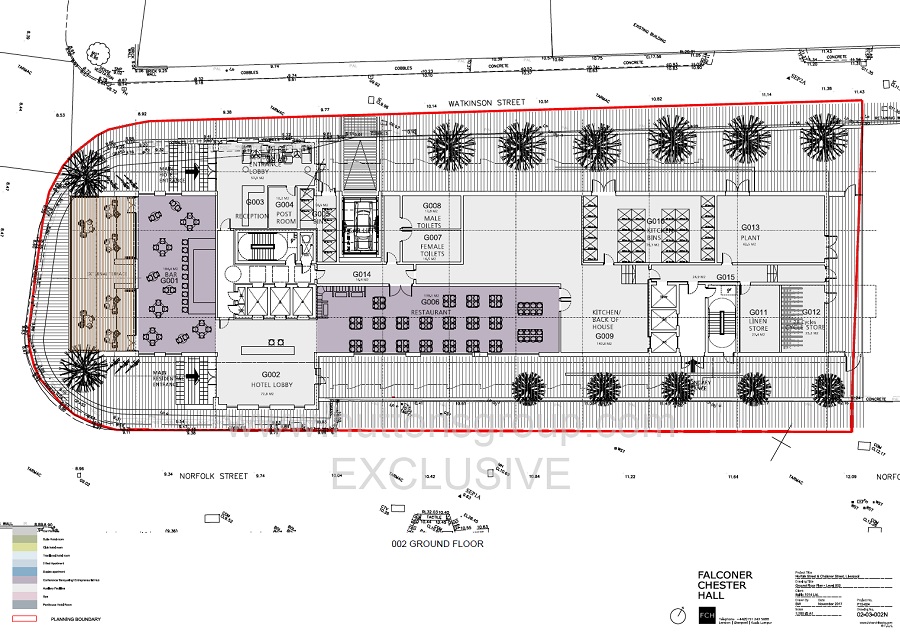 Epic Hotel & Residences floor plans ground floor