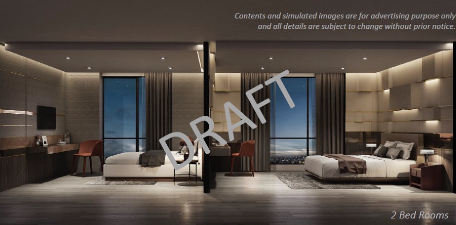 Ideo Q Victory 2 bedroom interior