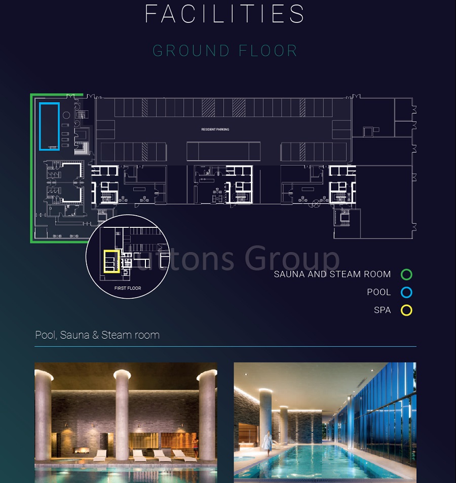 Infinity Waters Liverpool Facilities on ground floor