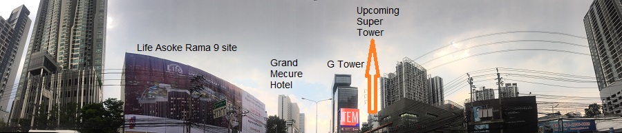 Actual Site of Life Asoke Rama 9