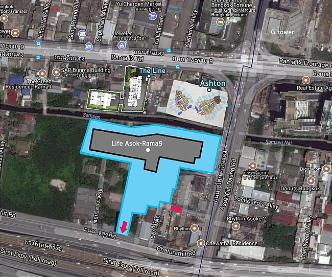 Life Asoke Rama 9 Location