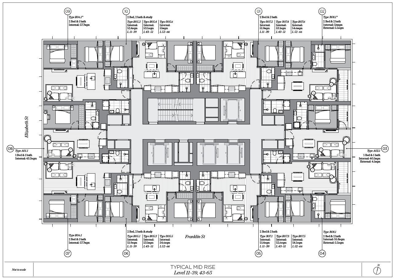 Victoria One Melbourne Site Plan
