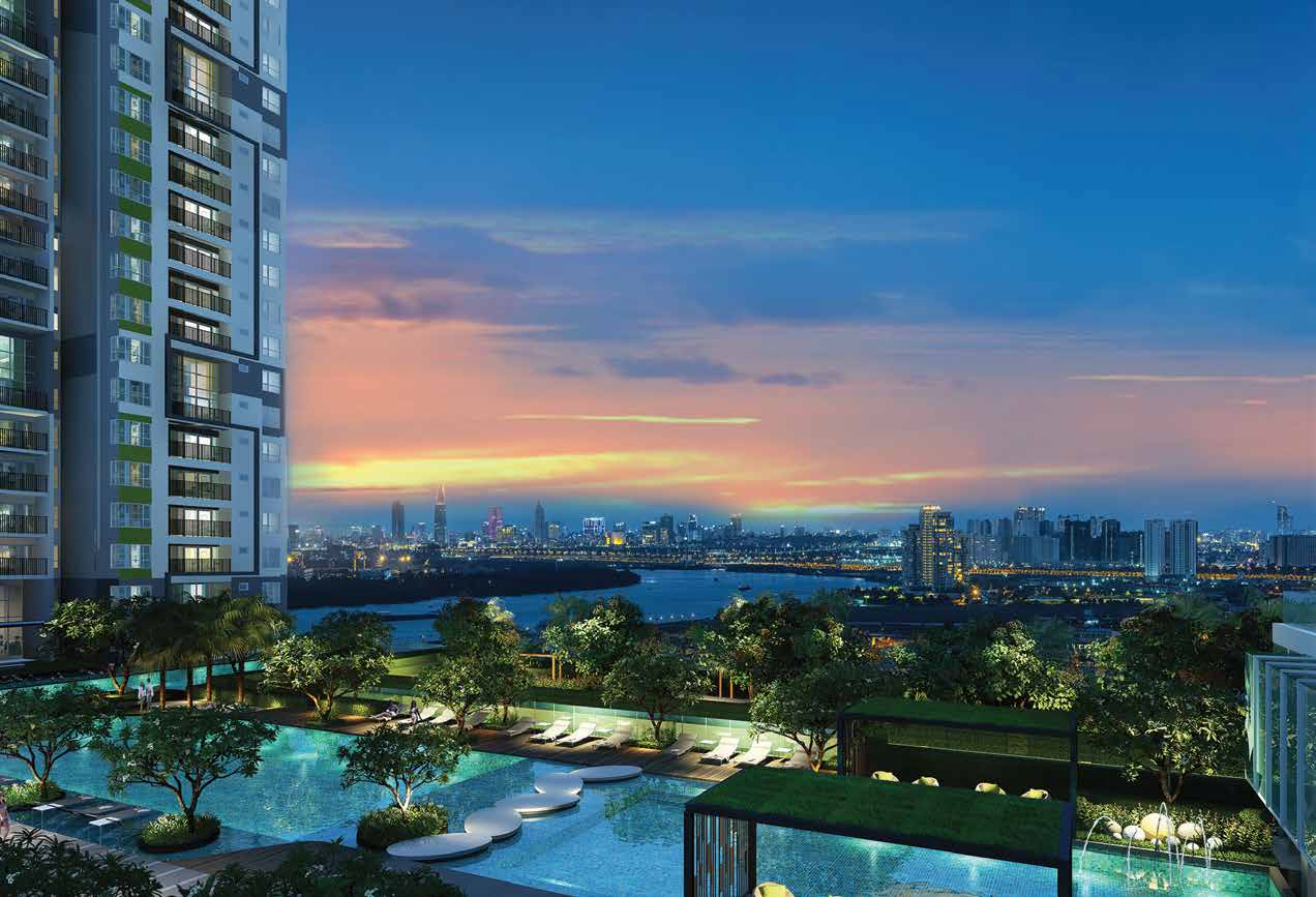 Vista Verde night view